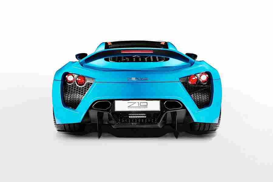 ZENVO TS1 6223 5 Car A4 Photo Print