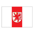 Zachpomorskie Prov Flag N3472 A4 Photo Print