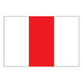 Zachpomorskie Prov Flag N3487 A4 Photo Print