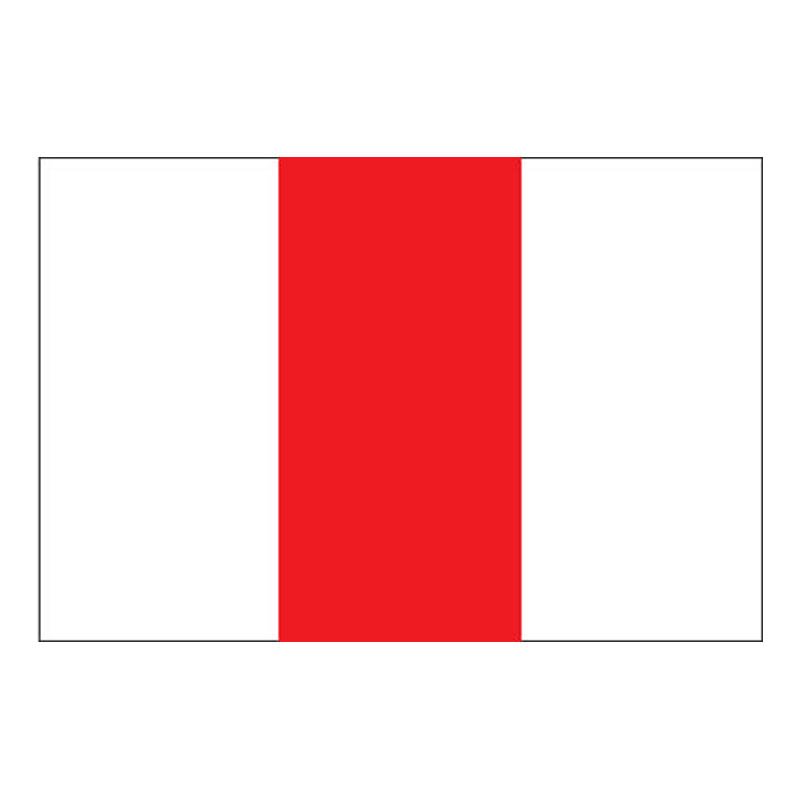 Zachpomorskie Prov Flag N3487 A4 Photo Print