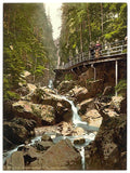 Zackelklamm Riesengebirge Vintage A4 Photo Print