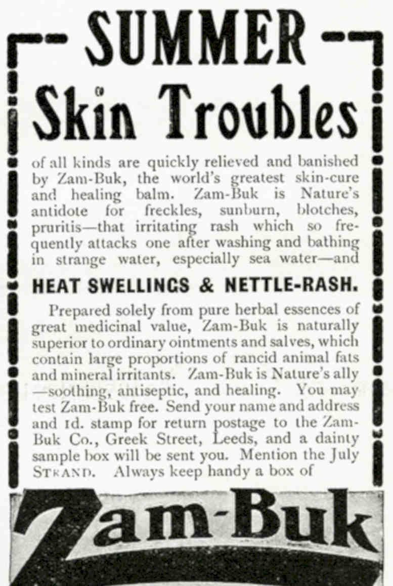 Zam Buk Summer Vintage Retro Advert Poster A4 Photo Print
