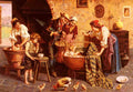 Zampighi Eugenio The Family Gathering A4 Photo Print