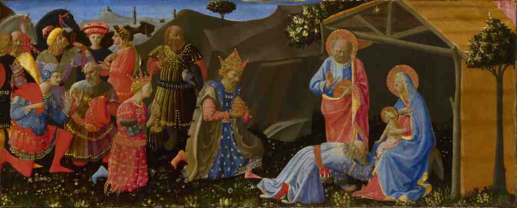 Zanobi Strozzi The Adoration of the Magi A4 Photo Print