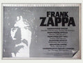 Zappa Uk Tour Vintage Retro Advert Poster A4 Photo Print