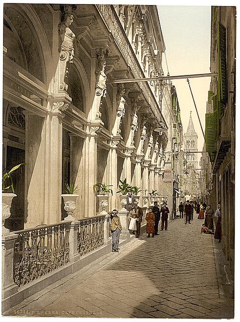 Zara Central Cafe Dalmatia Vintage A4 Photo Print