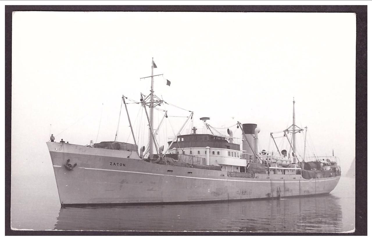 Zaton 1946 Yugoslavia Steam ship A4 Photo Print