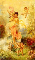 ZatzkHans The Goddess Of Spring A4 Photo Print