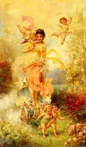 ZatzkHans The Goddess Of Spring A4 Photo Print