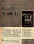 Zenith Quality Tv Vintage Retro Advert Ads A4 Photo Print