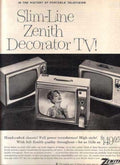 Zenith Slim Line Vintage Retro Advert Ads A4 Photo Print