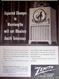 Zenith Star Tv Vintage Retro Advert Ads A4 Photo Print