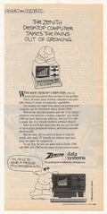 Zenith Z80 Data Vintage Retro Advert Ads A4 Photo Print