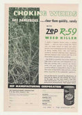 Zep Weed Killer Vintage Retro Advert Ads A4 Photo Print