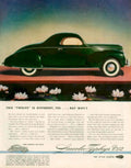 Zephyr Lotus Green 1930s Vintage Retro Advert Poster
