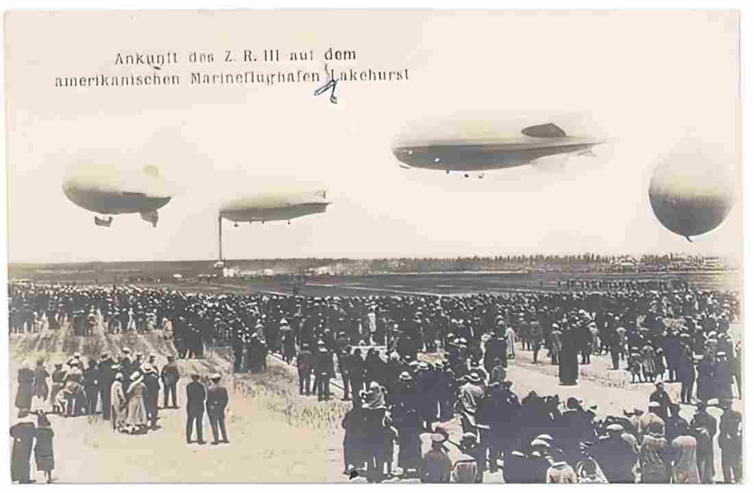 Zeppelin Airship 008 A4 Photo Print