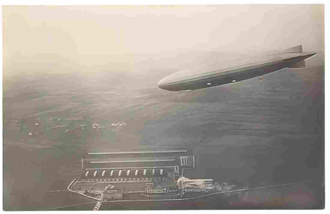 Zeppelin Airship 009 A4 Photo Print
