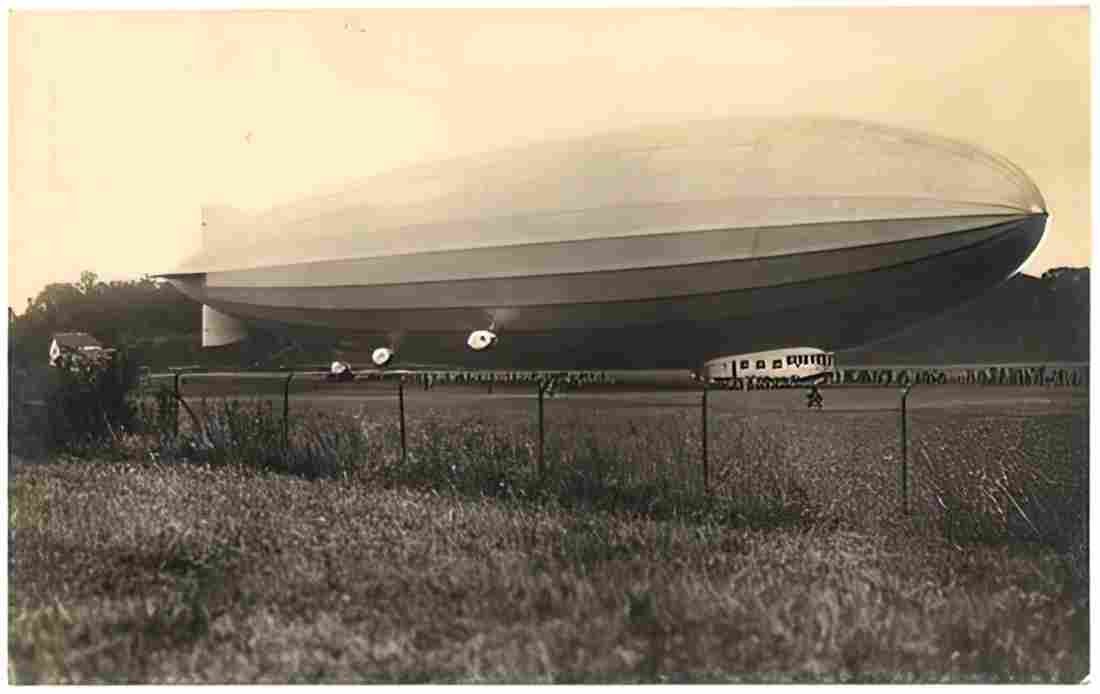 Zeppelin Airship 013 A4 Photo Print