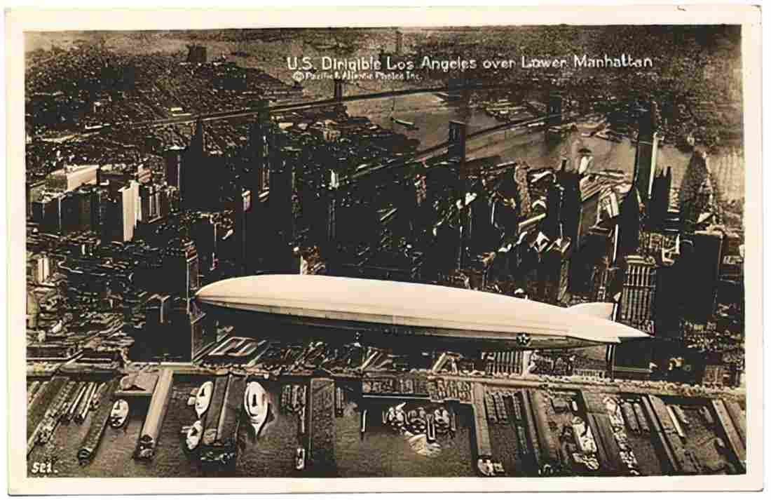 Zeppelin Airship 014 A4 Photo Print