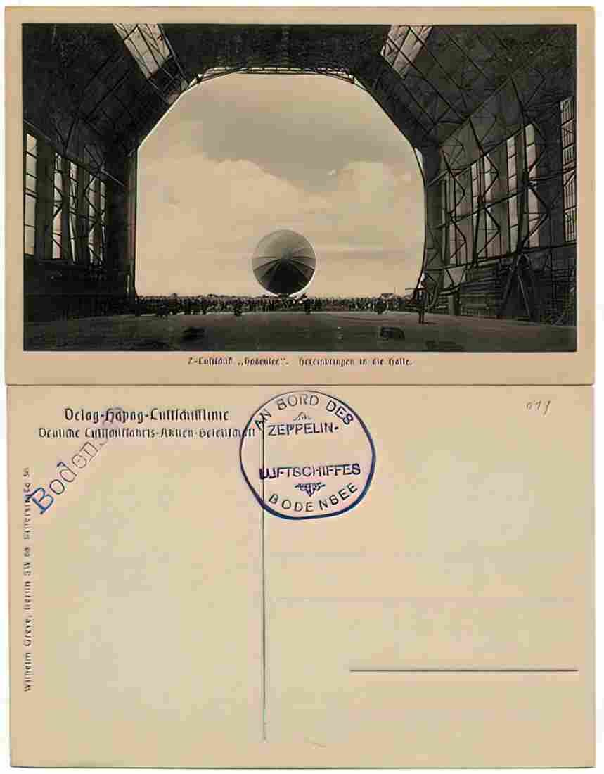 Zeppelin Airship 016 A4 Photo Print