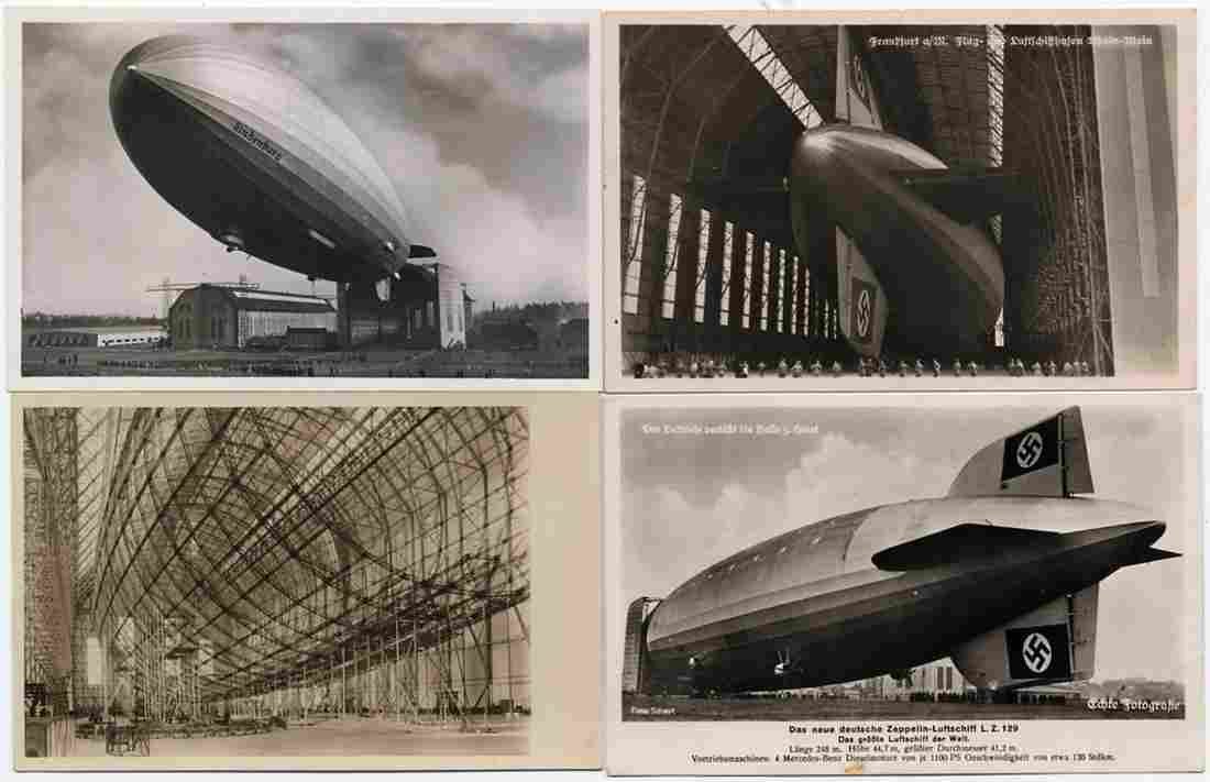 Zeppelin Airship 020 A4 Photo Print