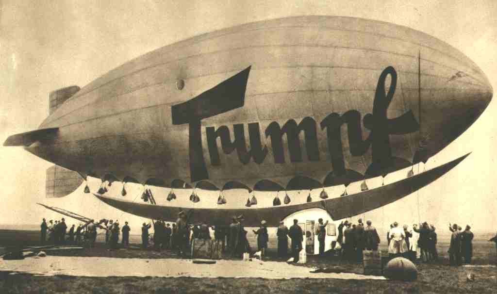 Zeppelin Airship 042 A4 Photo Print