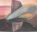 Zeppelin Airship 043 A4 Photo Print