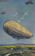 Zeppelin Airship 070 A4 Photo Print