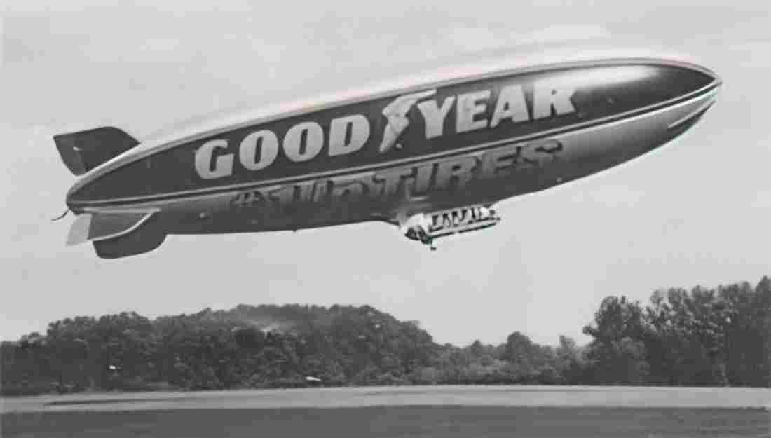 Zeppelin Airship 087 A4 Photo Print