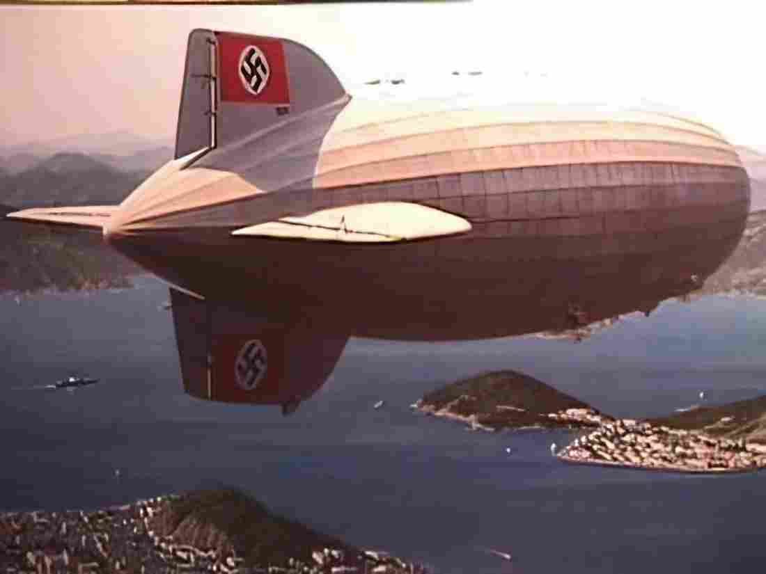 Zeppelin Airship 097 A4 Photo Print
