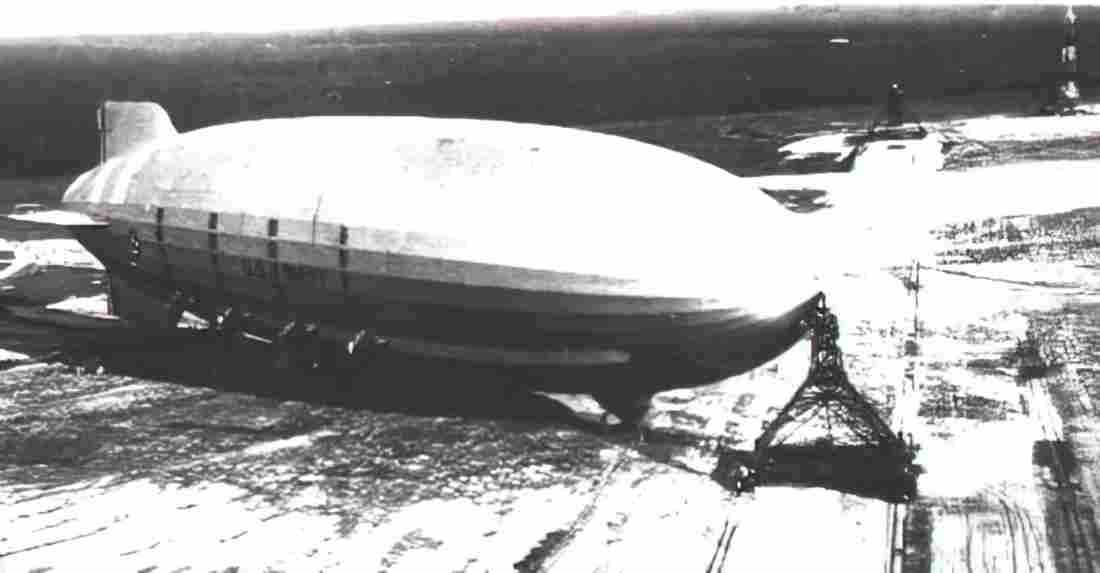 Zeppelin Airship 107 A4 Photo Print