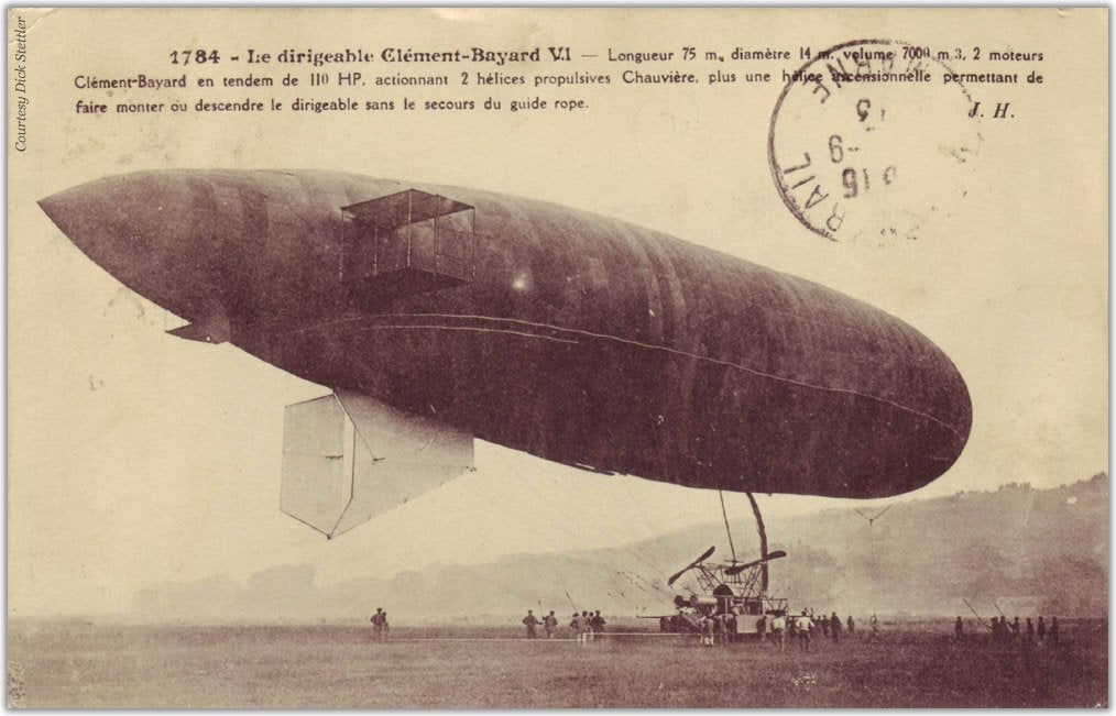 Zeppelin Airship 21 A4 Photo Print