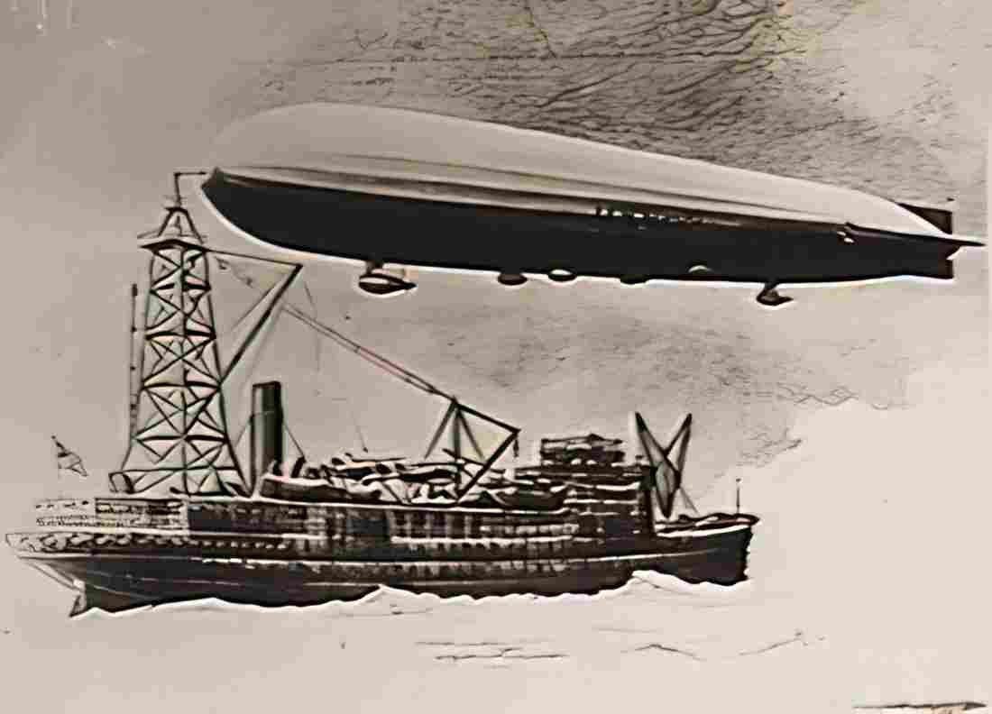 Zeppelin Airship 23 A4 Photo Print