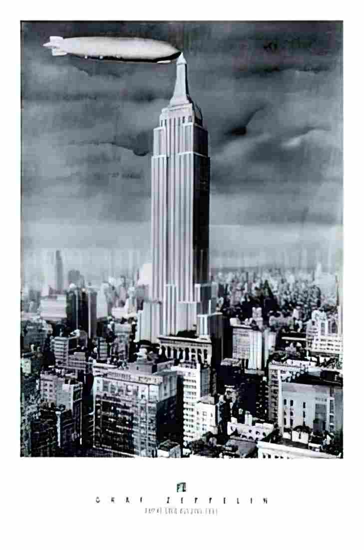 Zeppelin Airship 300 A4 Photo Print