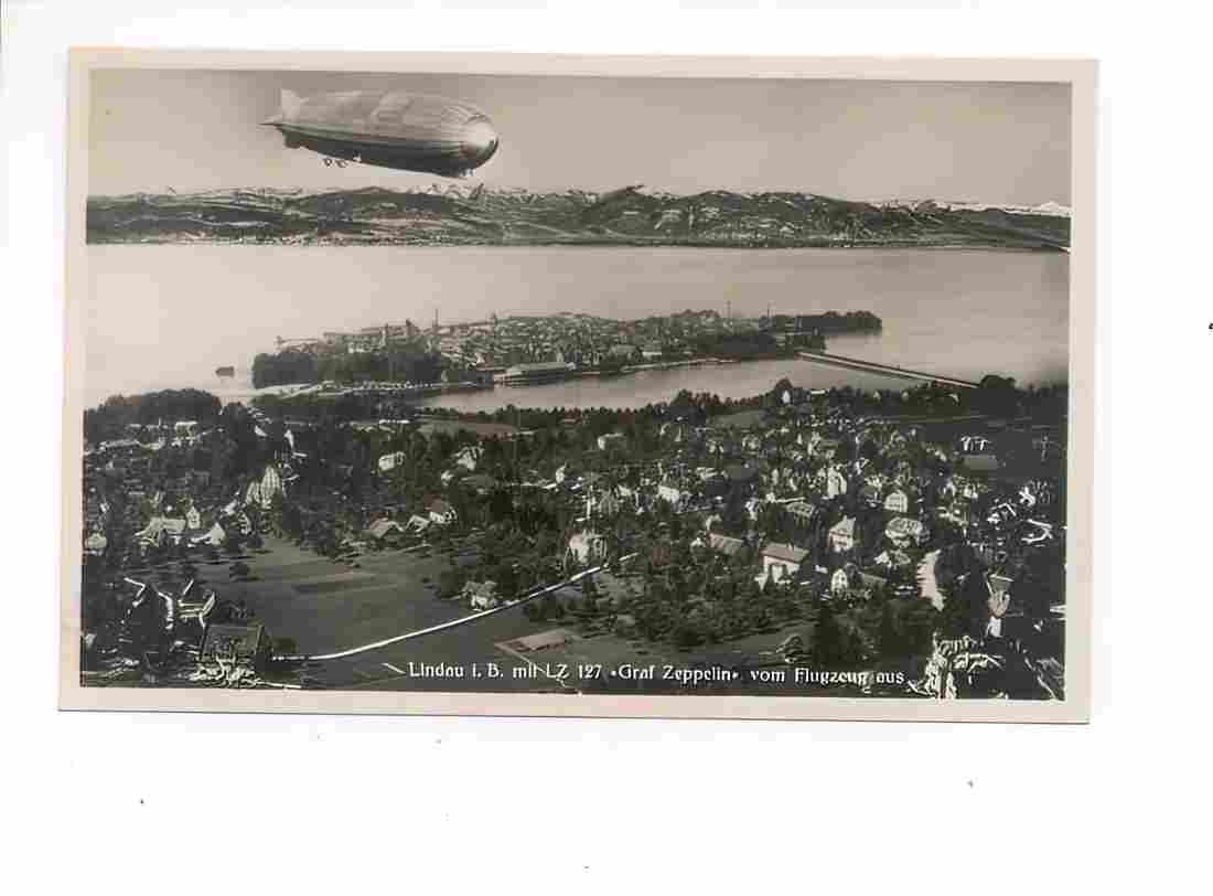 Zeppelin Airship 301 A4 Photo Print