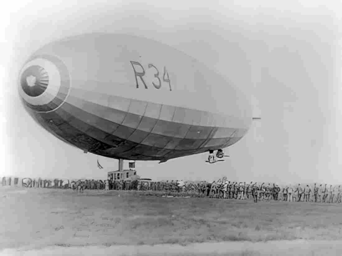 Zeppelin Airship 4 A4 Photo Print