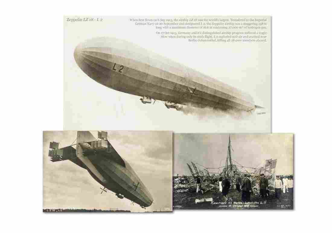 Zeppelin Airship 52 A4 Photo Print