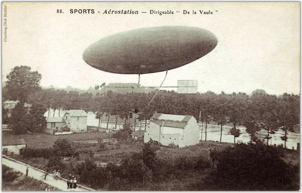 Zeppelin Airship 56 A4 Photo Print