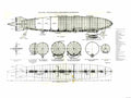Zeppelin Airship 592 A4 Photo Print