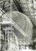 Zeppelin Airship 593 A4 Photo Print