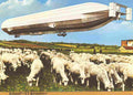 Zeppelin Airship 606 A4 Photo Print