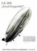 Zeppelin Airship 615 A4 Photo Print