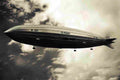 Zeppelin Airship 63 A4 Photo Print