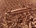 Zeppelin Airship 644 A4 Photo Print