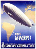 Zeppelin Airship 645 A4 Photo Print