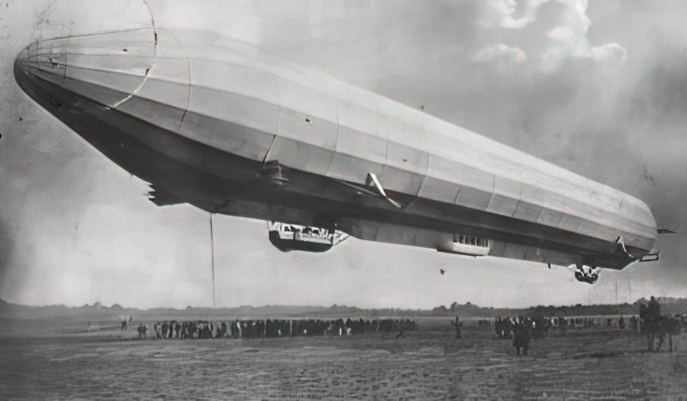 Zeppelin Airship 650 A4 Photo Print