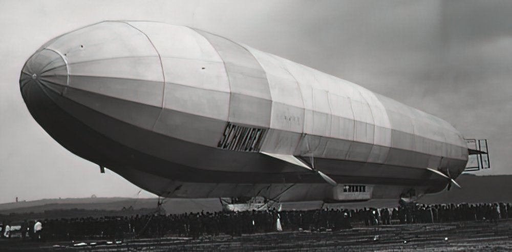 Zeppelin Airship 651 A4 Photo Print