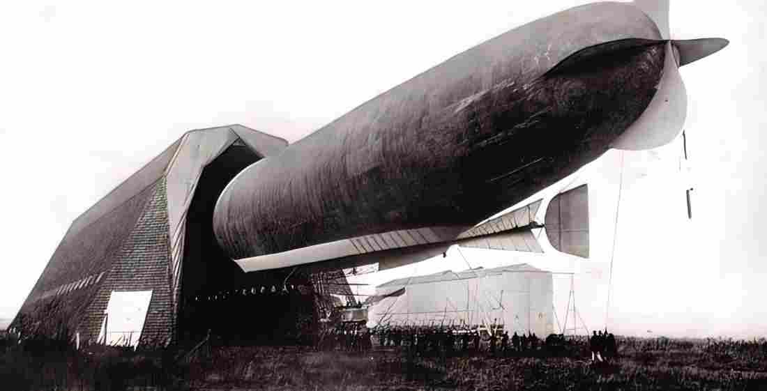 Zeppelin Airship 706 A4 Photo Print