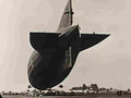 Zeppelin Airship 722 A4 Photo Print