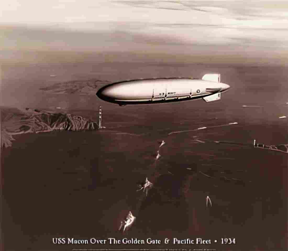 Zeppelin Airship 783 A4 Photo Print